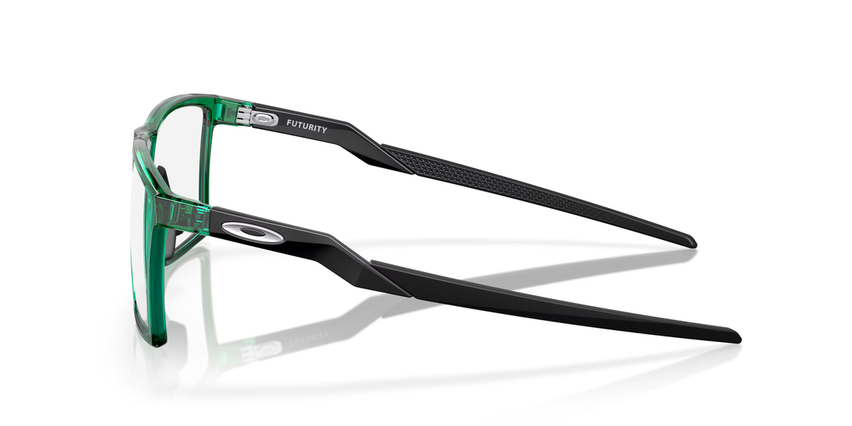 Oakley Men's Futurity Eyeglasses - Transparent Dark Viridian