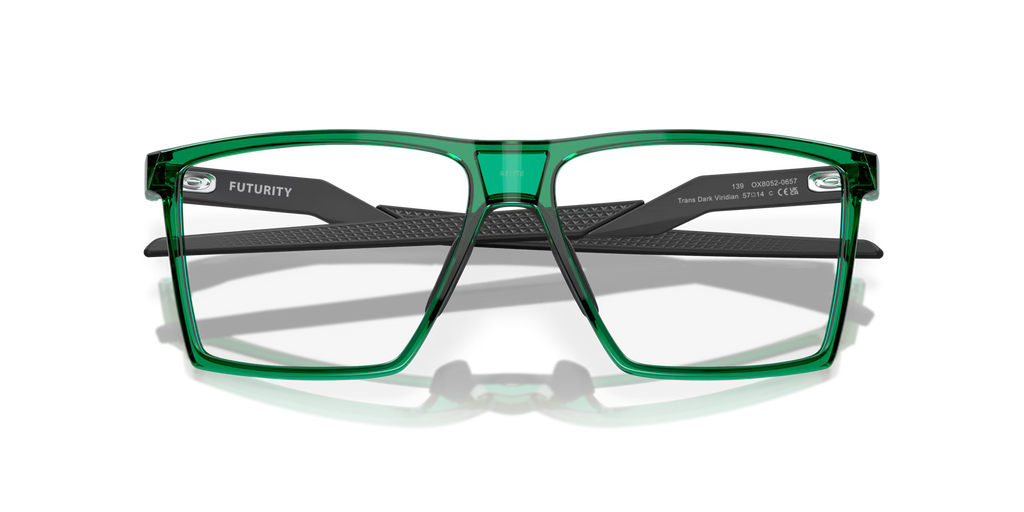 Oakley Men's Futurity Eyeglasses - Transparent Dark Viridian