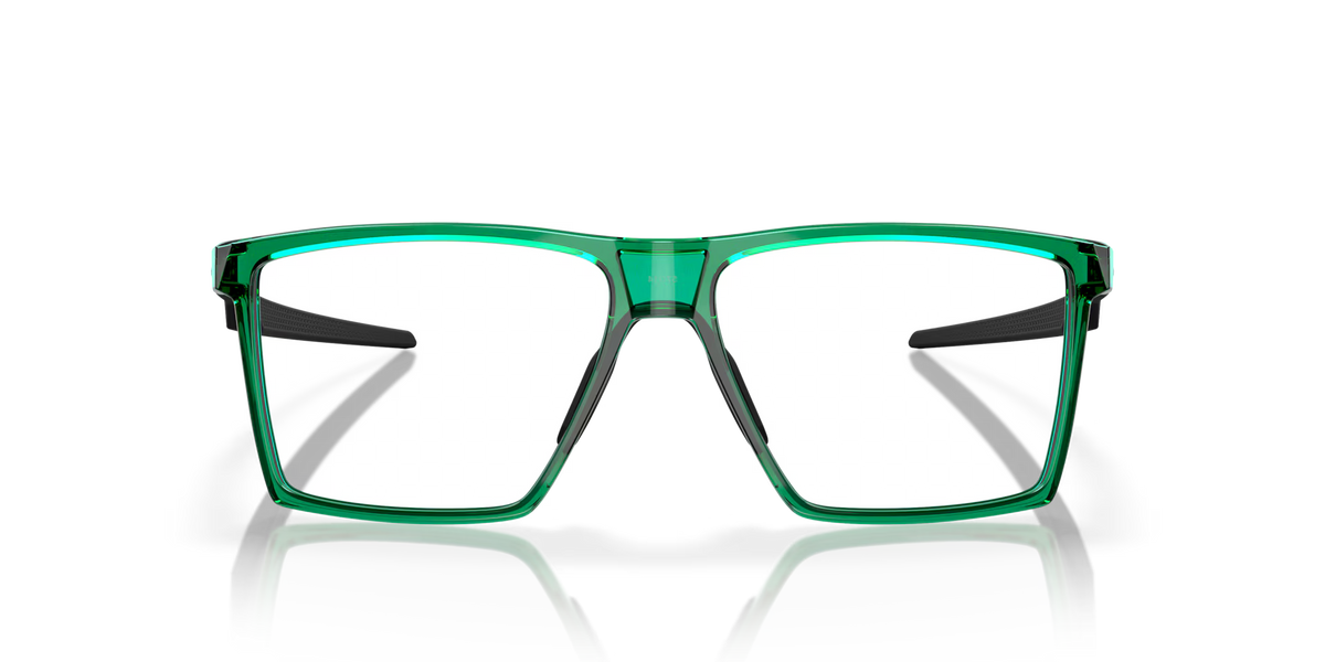 Oakley Men's Futurity Eyeglasses - Transparent Dark Viridian