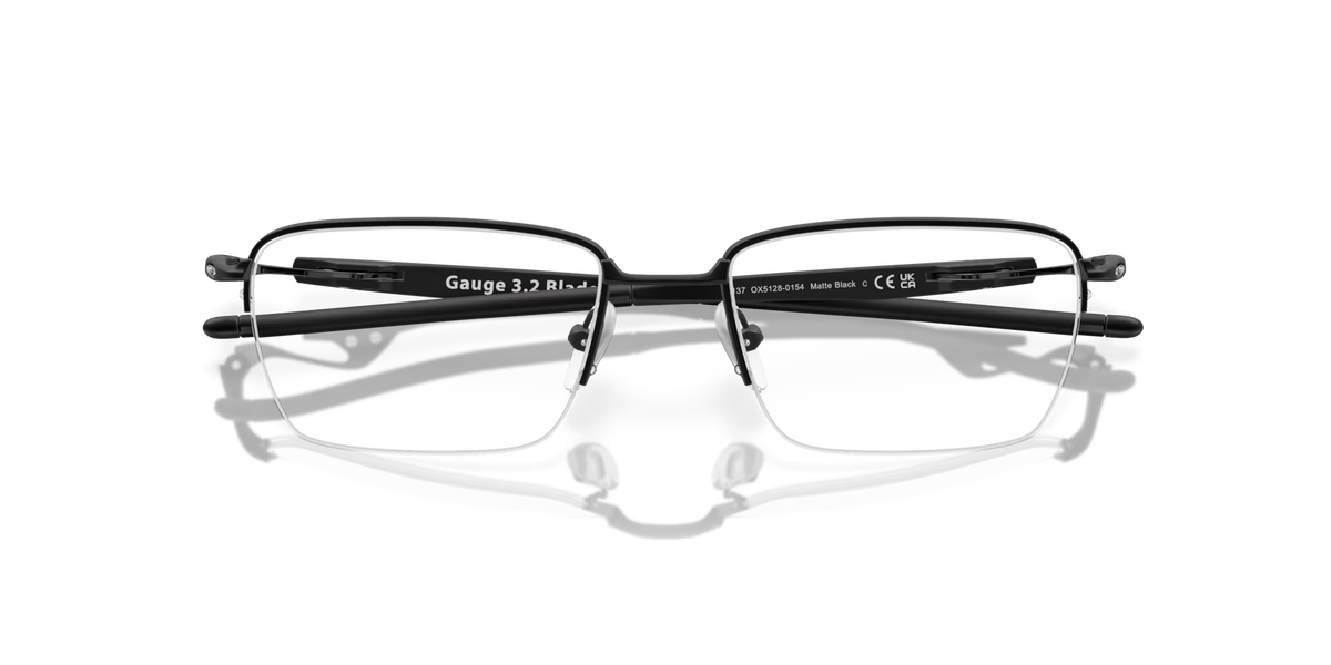 Oakley Men's Gauge 3.2 Blade Eyeglasses - Black