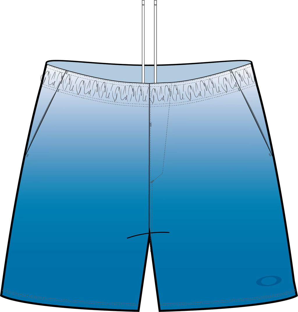 Oakley Men's Gradient 16'' Beachshort - Blue
