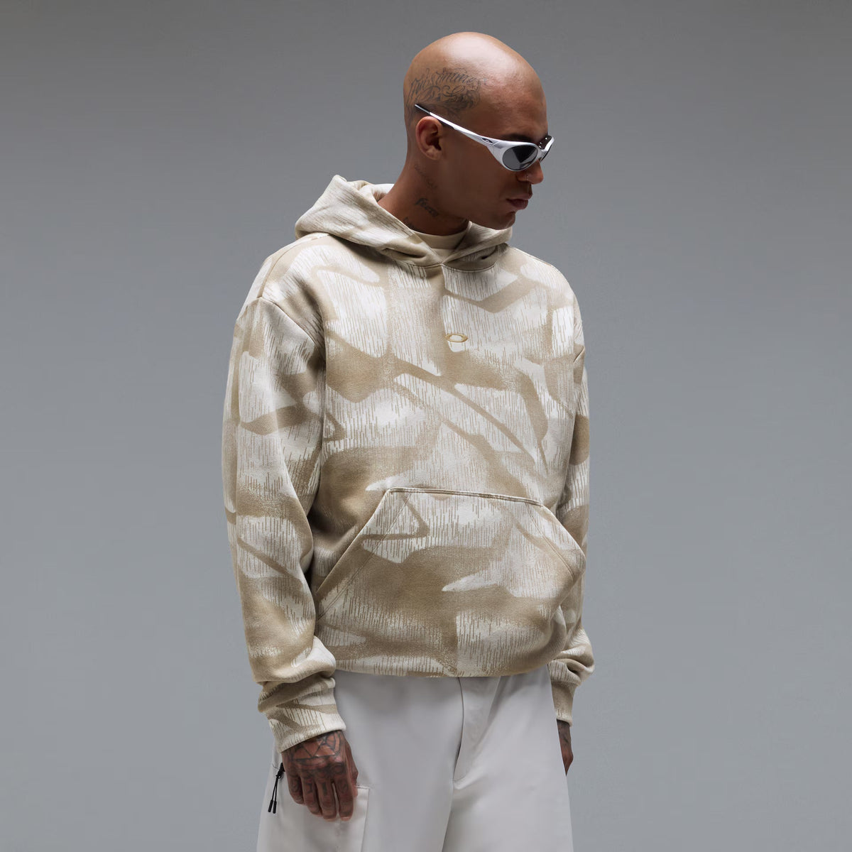 Oakley Men's Graffiti Camo Hoodie - Graffiti Camo Pebble