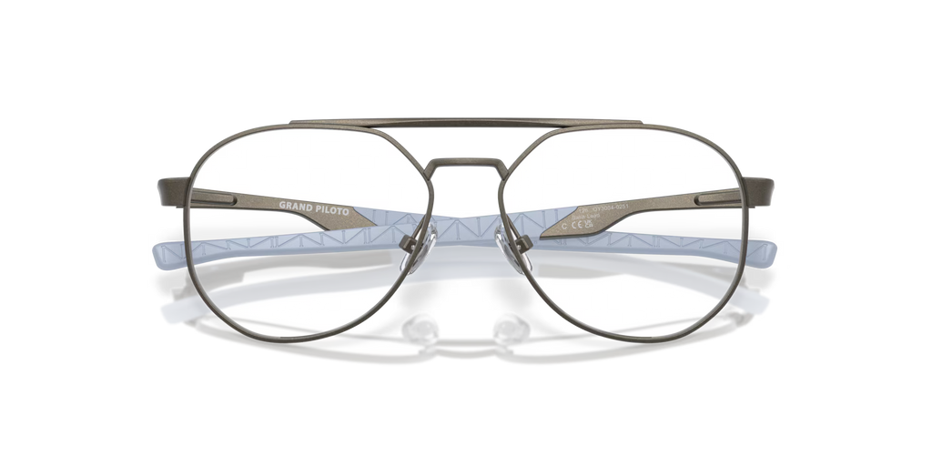 Oakley Men's Grand Piloto (youth Fit) Eyeglasses - Satin Lead