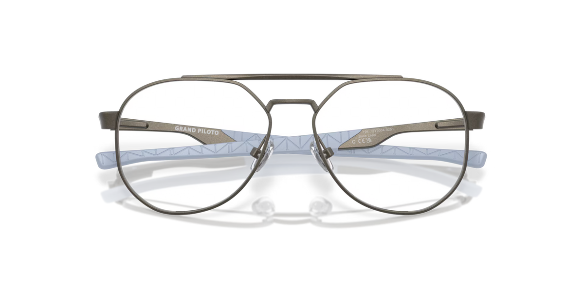 Oakley Men's Grand Piloto (youth Fit) Eyeglasses - Satin Lead