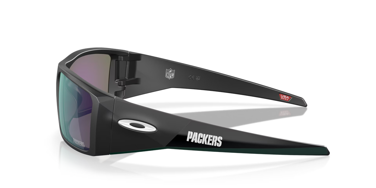 Oakley Men's Green Bay Packers Heliostat Sunglasses - Black