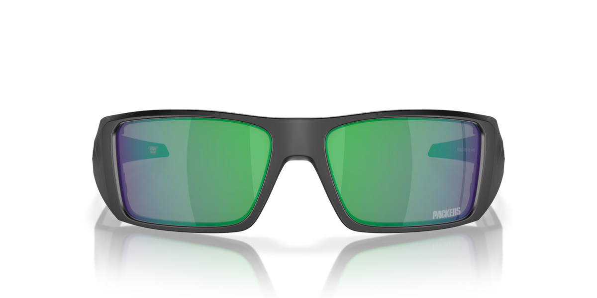 Oakley Men's Green Bay Packers Heliostat Sunglasses - Black