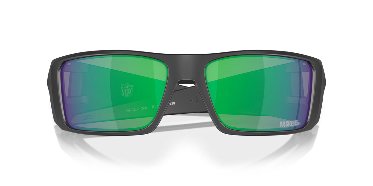 Oakley Men's Green Bay Packers Heliostat Sunglasses - Black