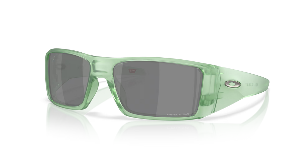 Oakley Men's Heliostat Sunglasses - Matte Transparent Jade