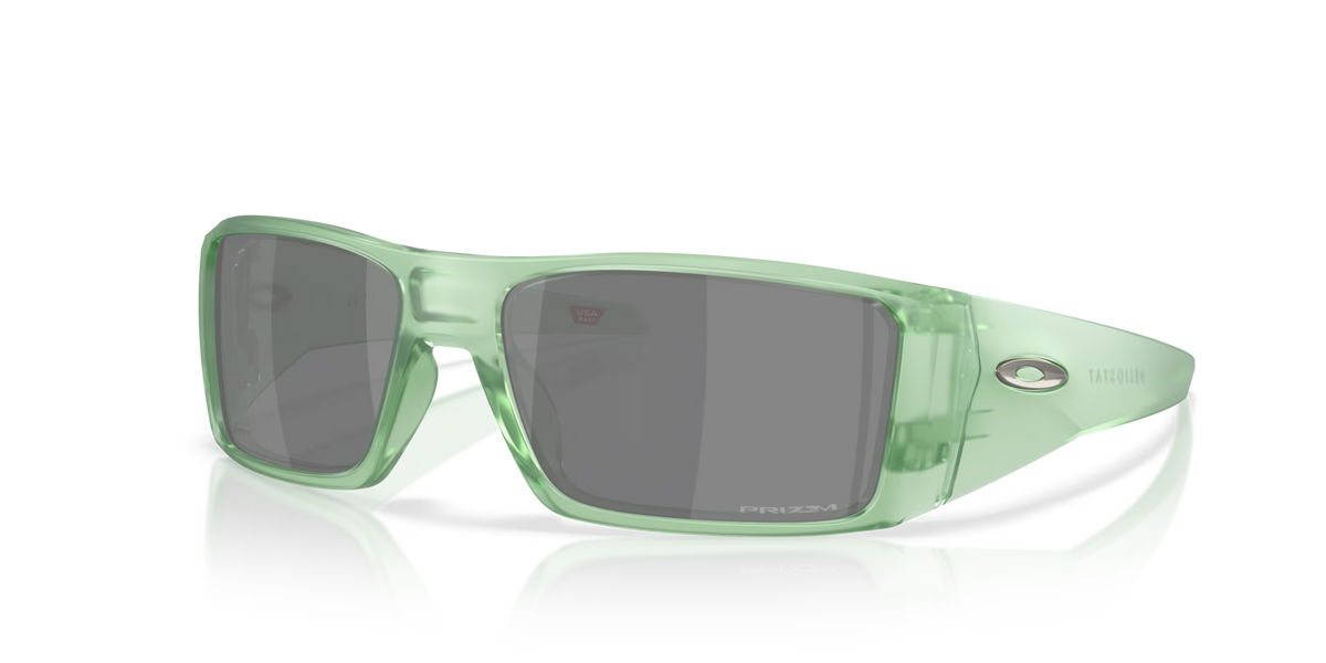 Oakley Men's Heliostat Sunglasses - Matte Transparent Jade