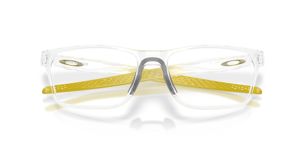 Oakley Men's Hex Jector Eyeglasses - Polished Clear