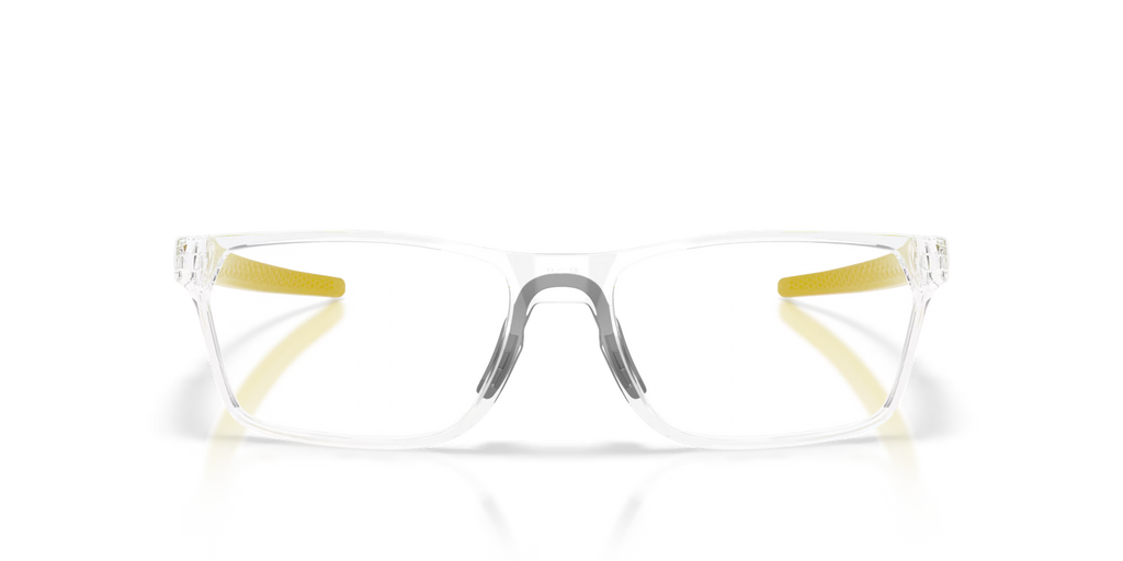 Oakley Men's Hex Jector Eyeglasses - Polished Clear