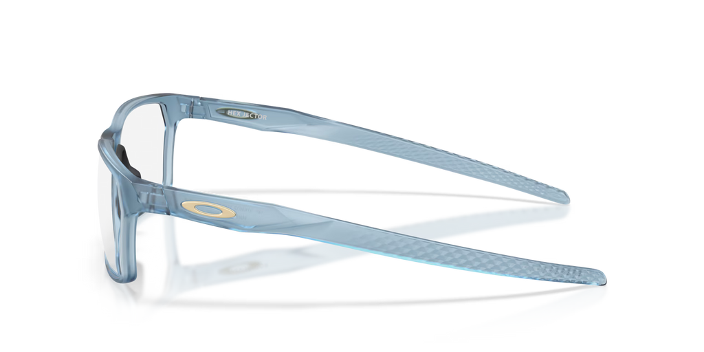 Oakley Men's Hex Jector Eyeglasses - Matte Transparent Abyss