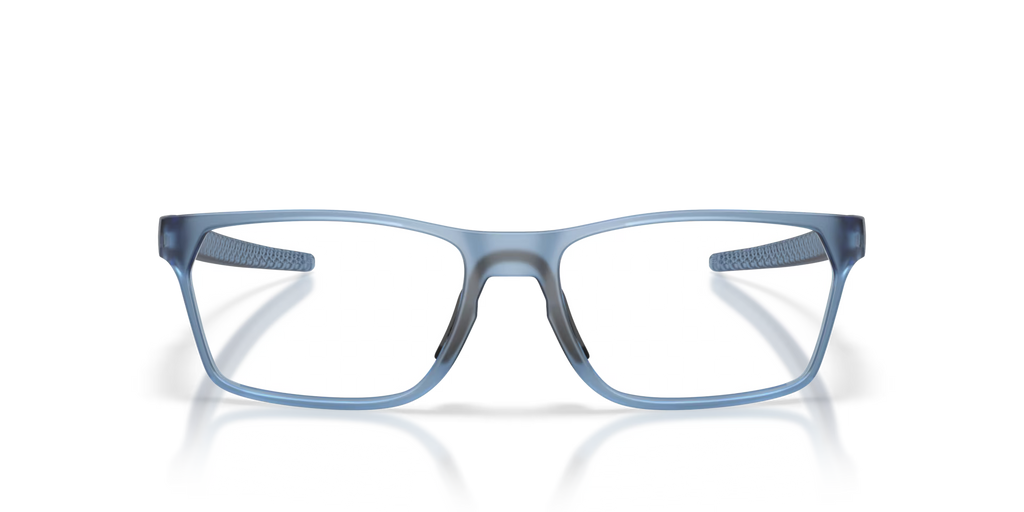 Oakley Men's Hex Jector (low Bridge Fit) Eyeglasses - Matte Transparent Abyss