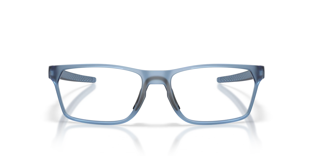 Oakley Men's Hex Jector (low Bridge Fit) Eyeglasses - Matte Transparent Abyss