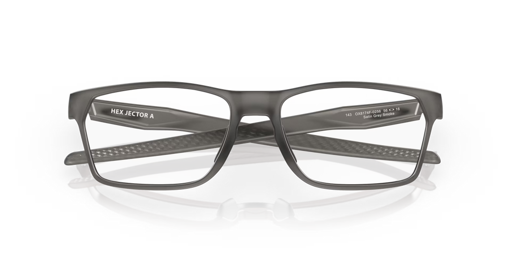 Oakley Men's Hex Jector (low Bridge Fit) Eyeglasses - Grey