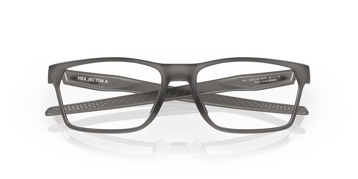 Oakley Men's Hex Jector (low Bridge Fit) Eyeglasses - Grey