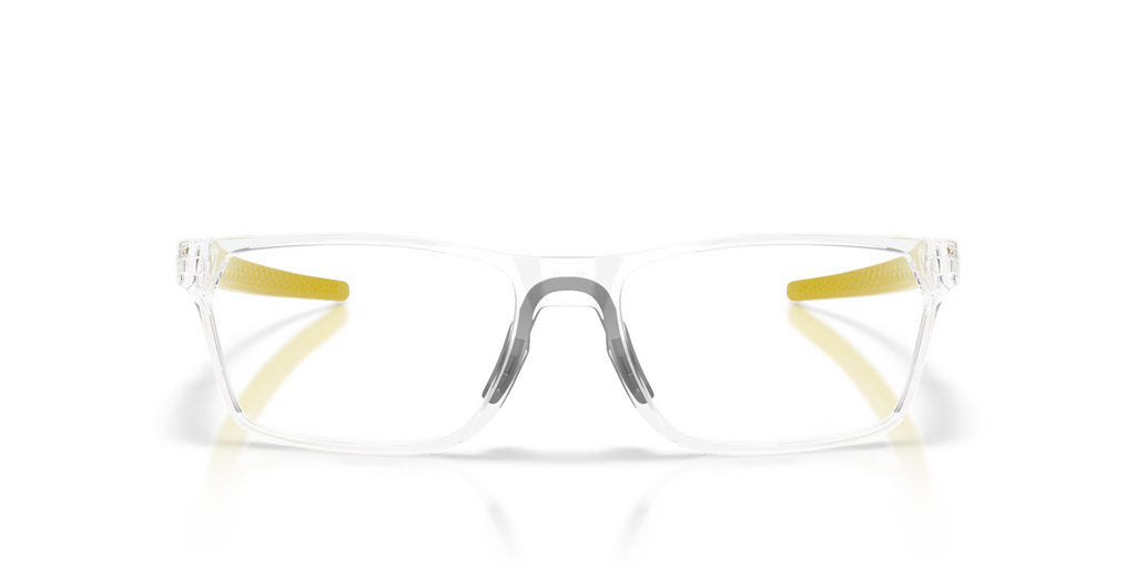 Oakley Men's Hex Jector (low Bridge Fit) Eyeglasses - Polished Clear