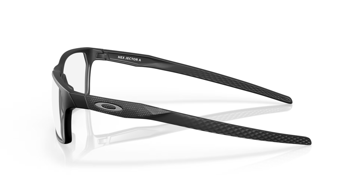 Oakley Men's Hex Jector (low Bridge Fit) Eyeglasses - Black