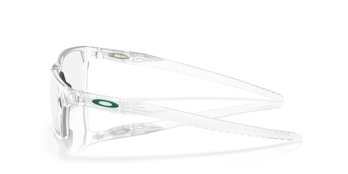 Oakley Men's Hex Jector (low Bridge Fit) Eyeglasses - Matte Clear