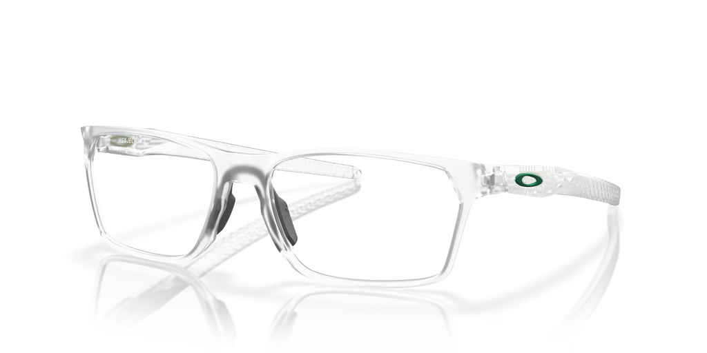 Oakley Men's Hex Jector (low Bridge Fit) Eyeglasses - Matte Clear