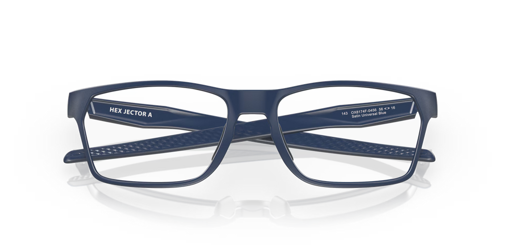 Oakley Men's Hex Jector (low Bridge Fit) Eyeglasses - Black