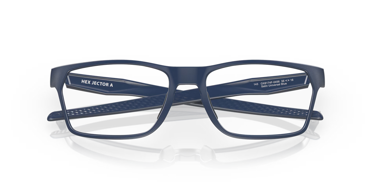 Oakley Men's Hex Jector (low Bridge Fit) Eyeglasses - Black