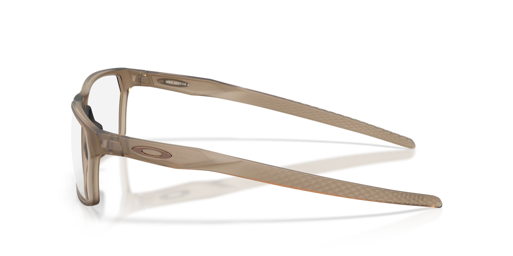 Oakley Men's Hex Jector (low Bridge Fit) Obscura Collection Eyeglasses - Brown