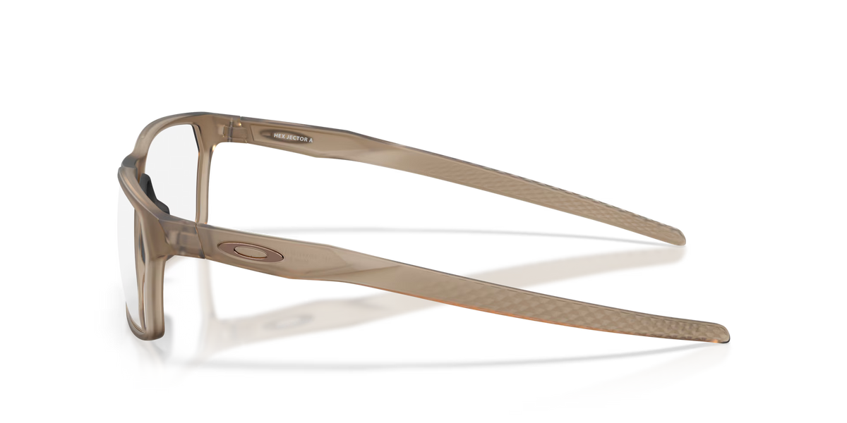Oakley Men's Hex Jector (low Bridge Fit) Obscura Collection Eyeglasses - Brown