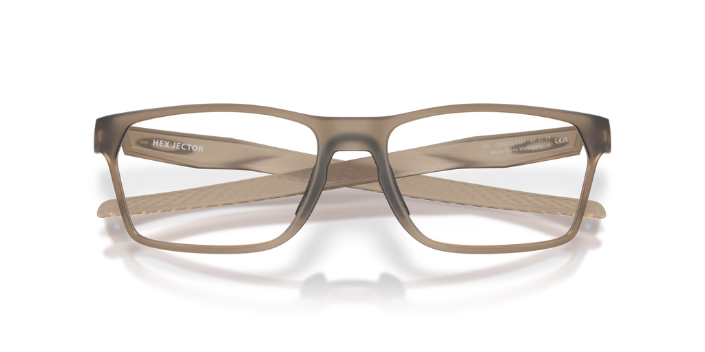 Oakley Men's Hex Jector Obscura Collection Eyeglasses - Brown