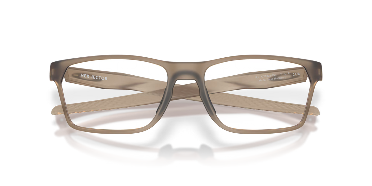 Oakley Men's Hex Jector Obscura Collection Eyeglasses - Brown