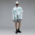 Oakley Men's Hibiscus Breeze Shirt - White/Green
