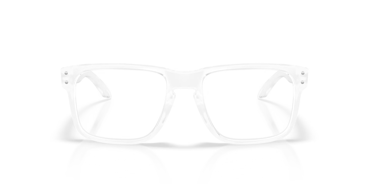 Oakley Men's Holbrook Basecamp Collection Eyeglasses - Matte Clear