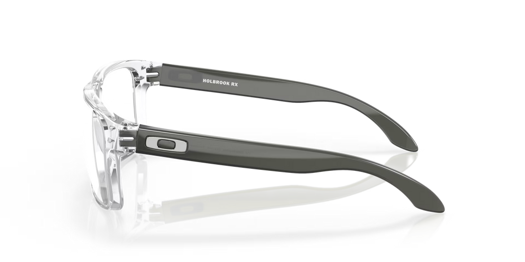 Oakley Men's Holbrook Eyeglasses - Polished Clear