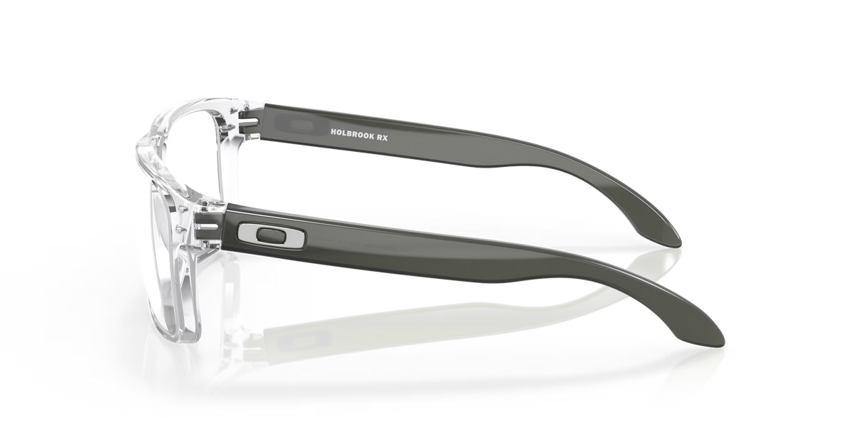 Oakley Men's Holbrook Eyeglasses - Polished Clear