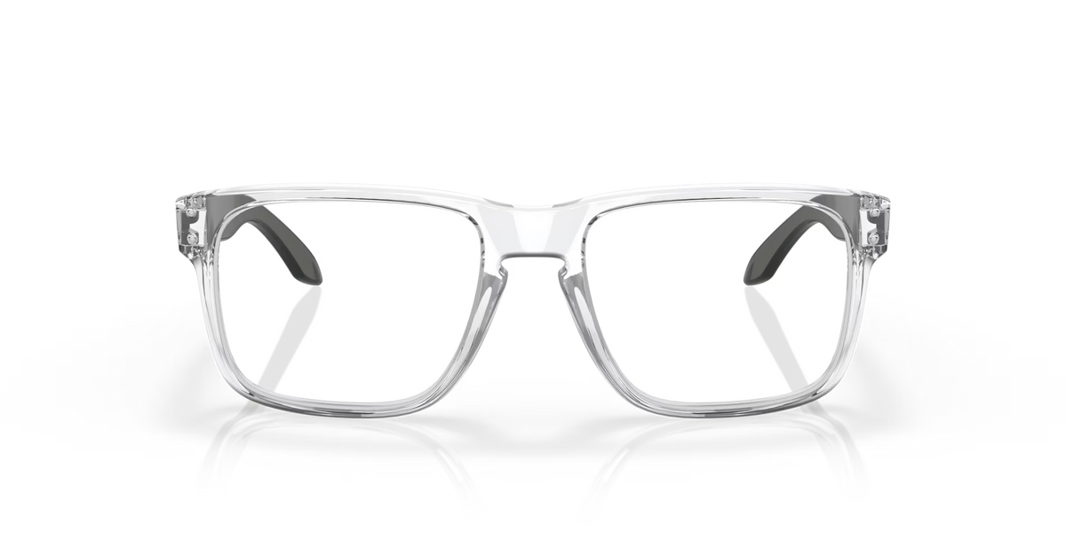 Oakley Men's Holbrook Eyeglasses - Polished Clear