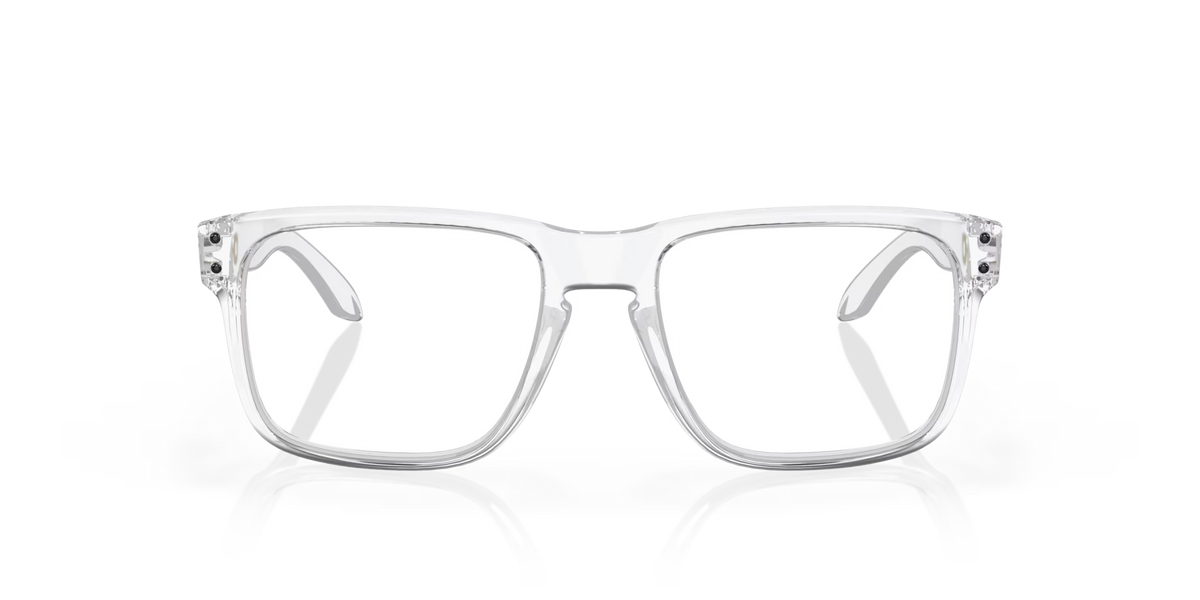 Oakley Men's Holbrook (low Bridge Fit) Eyeglasses - Polished Clear