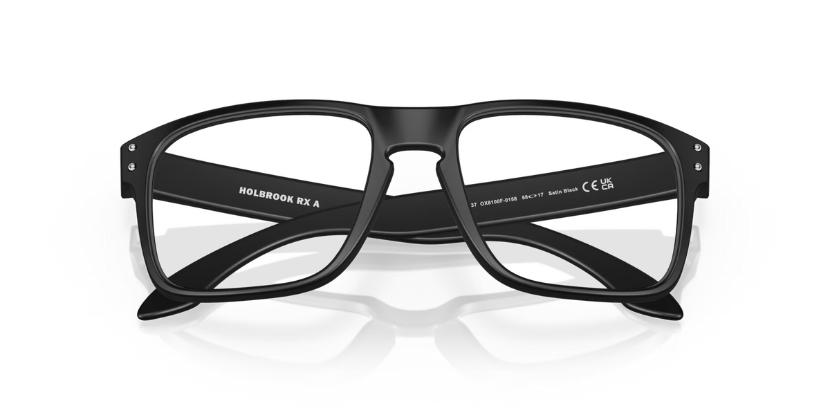 Oakley Men's Holbrook (low Bridge Fit) Eyeglasses - Black