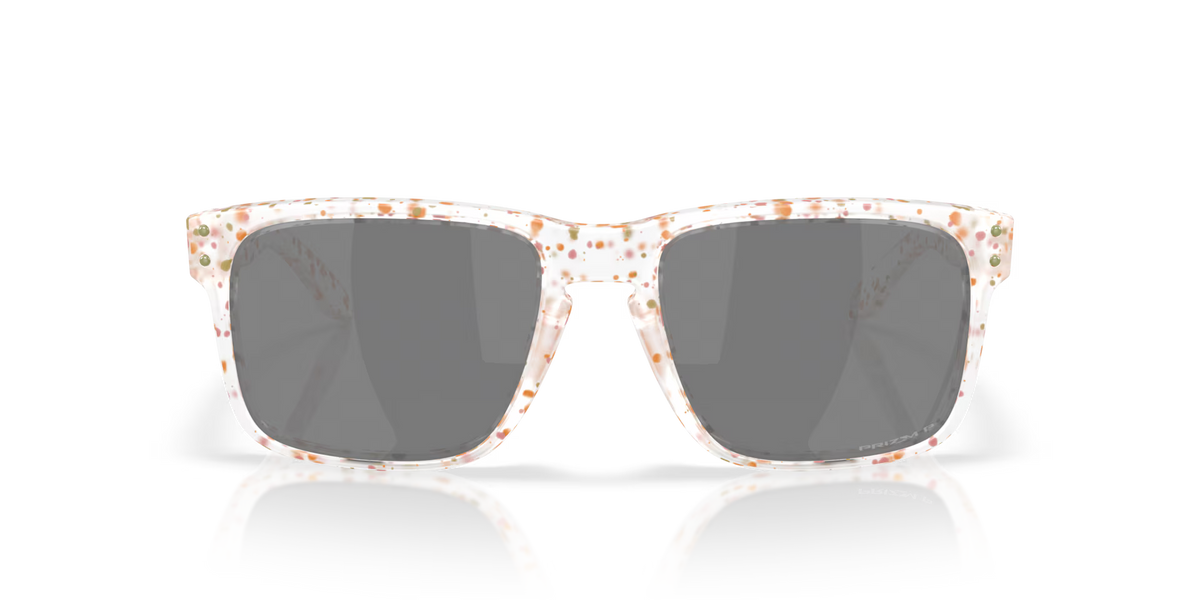 Oakley Men's Holbrook (low Bridge Fit) Sunglasses - Matte Clear Terrazo