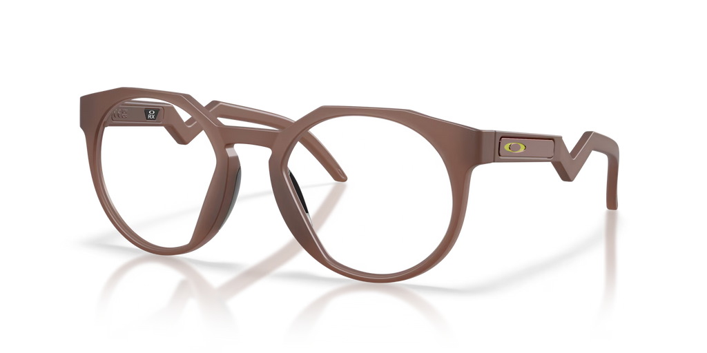 Oakley Men's Hstn Eyeglasses - Transparent Mahogany