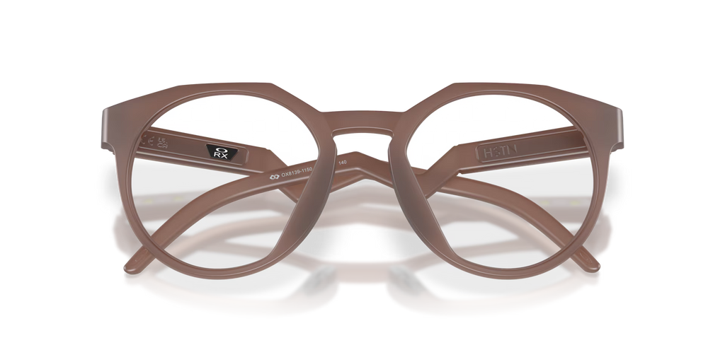 Oakley Men's Hstn Eyeglasses - Transparent Mahogany