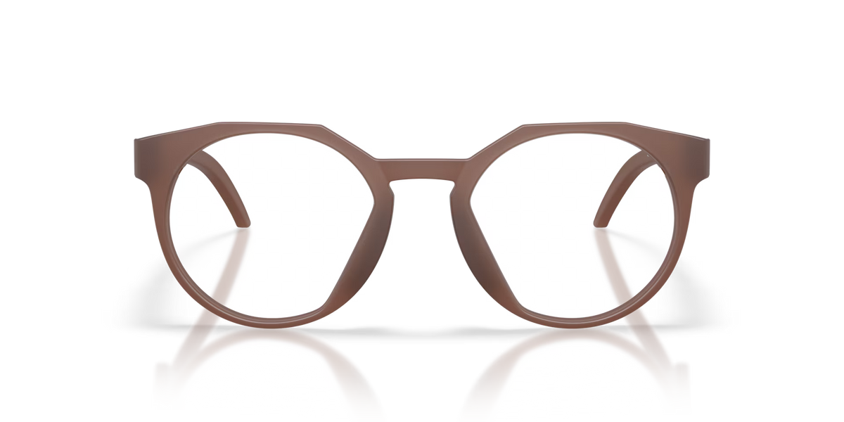Oakley Men's Hstn Eyeglasses - Transparent Mahogany