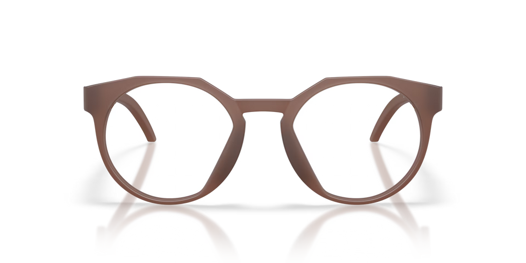 Oakley Men's Hstn Eyeglasses - Transparent Mahogany
