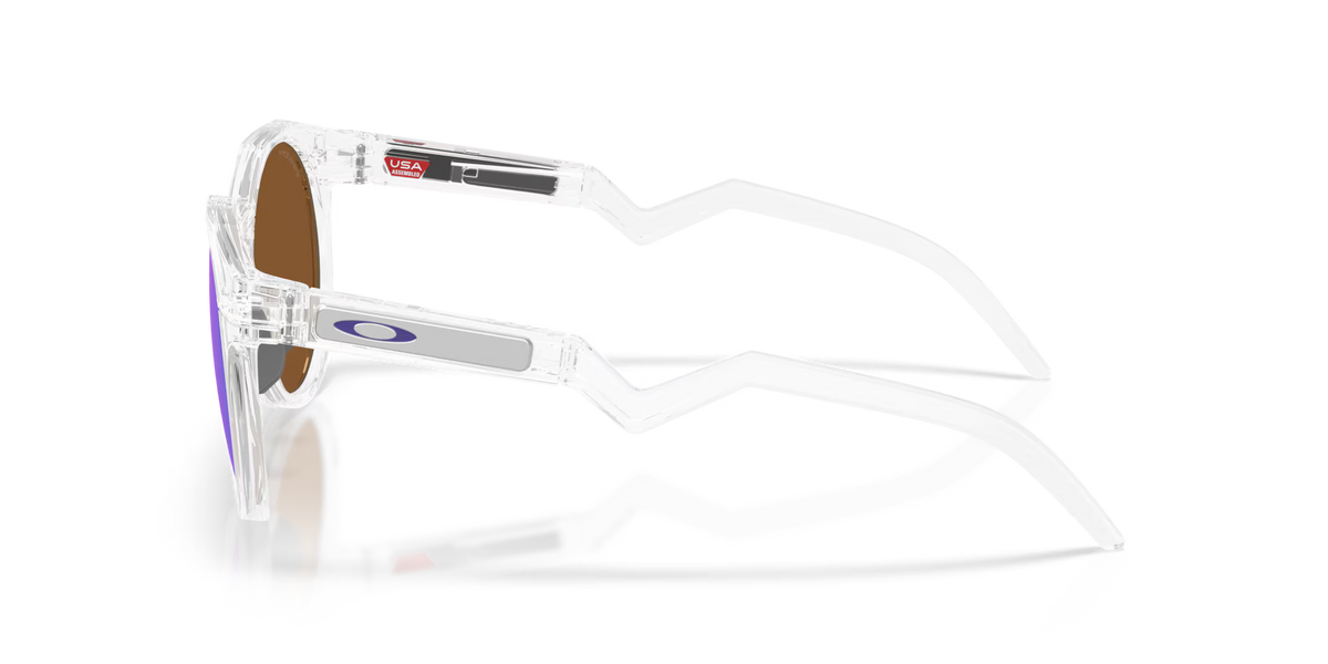 Oakley Men's Hstn (low Bridge Fit) Sunglasses - Clear