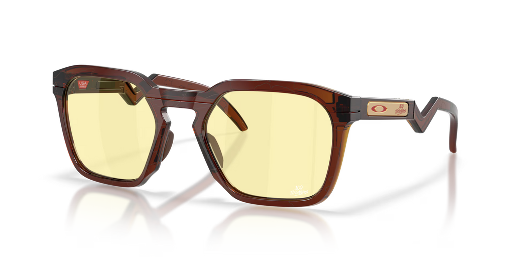 Oakley Men's Hstn Sq 100 Thieves Collection Sunglasses - Dark Amber