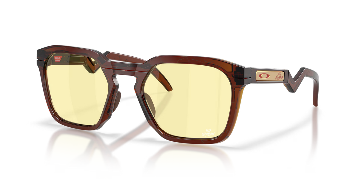 Oakley Men's Hstn Sq 100 Thieves Collection Sunglasses - Dark Amber