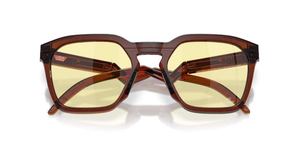 Oakley Men's Hstn Sq 100 Thieves Collection Sunglasses - Dark Amber