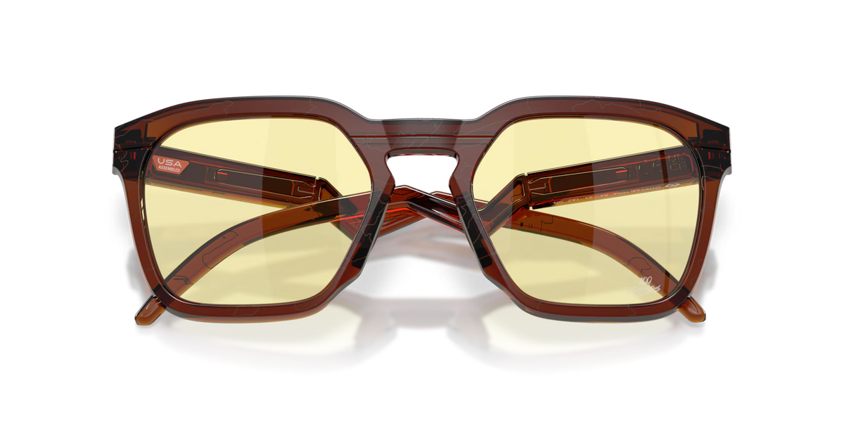 Oakley Men's Hstn Sq 100 Thieves Collection Sunglasses - Dark Amber