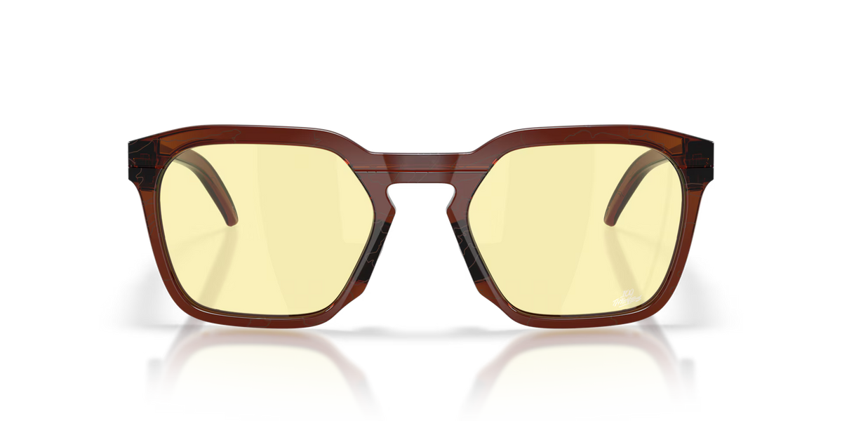 Oakley Men's Hstn Sq 100 Thieves Collection Sunglasses - Dark Amber