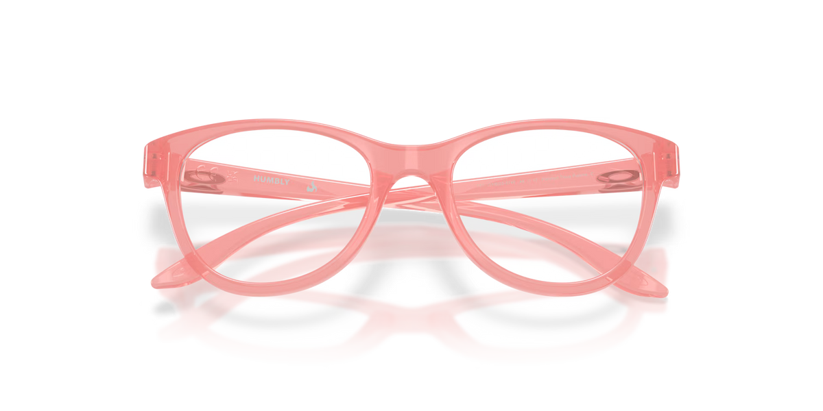 Oakley Men's Humbly (youth Fit) Eyeglasses - Transparent Paloma