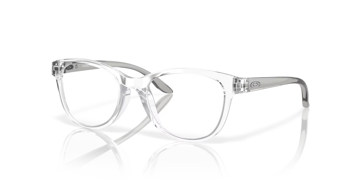 Oakley Men's Humbly (youth - Low Bridge Fit) Eyeglasses - Polished Clear